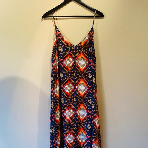 Zara Tribal Aztec Maxi Dress - Picture 7 of 7